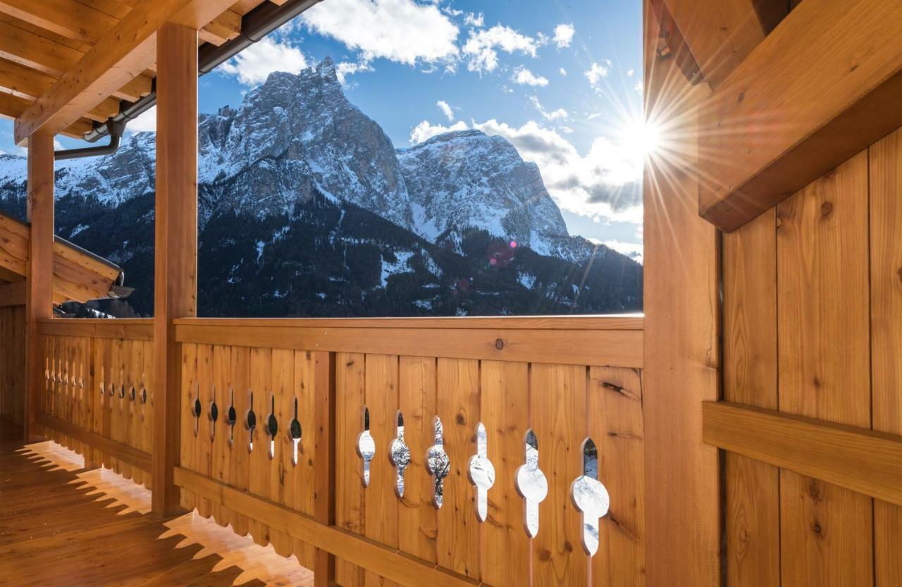Putzerhof Villa Siusi Bagian luar foto